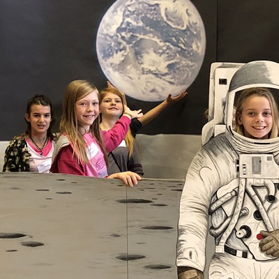 Students participating in IKEducation.