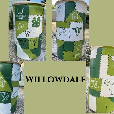 The CKFF Trash Can Challenge gives 4-H clubs a chance to create & beautify the fairgrounds