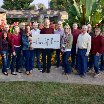 A Greatful Board of Directors and Staff