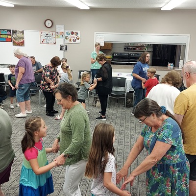 Dancing with our loved ones on Grandparent's Day!
