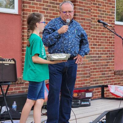 4-H Pie Auction at the CommunityFest