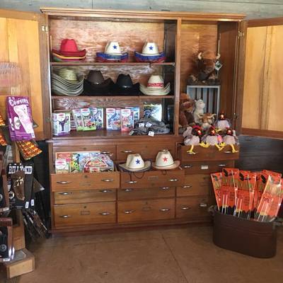 The General Store is full of goodies and will open on the weekends starting in May!