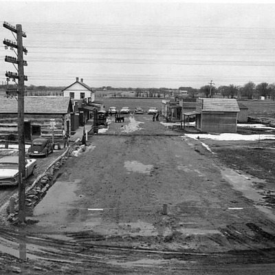 The beginning of Old Abilene Town, look how far we've come!