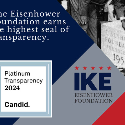 The Eisenhower Foundation is committed to donor transparency.